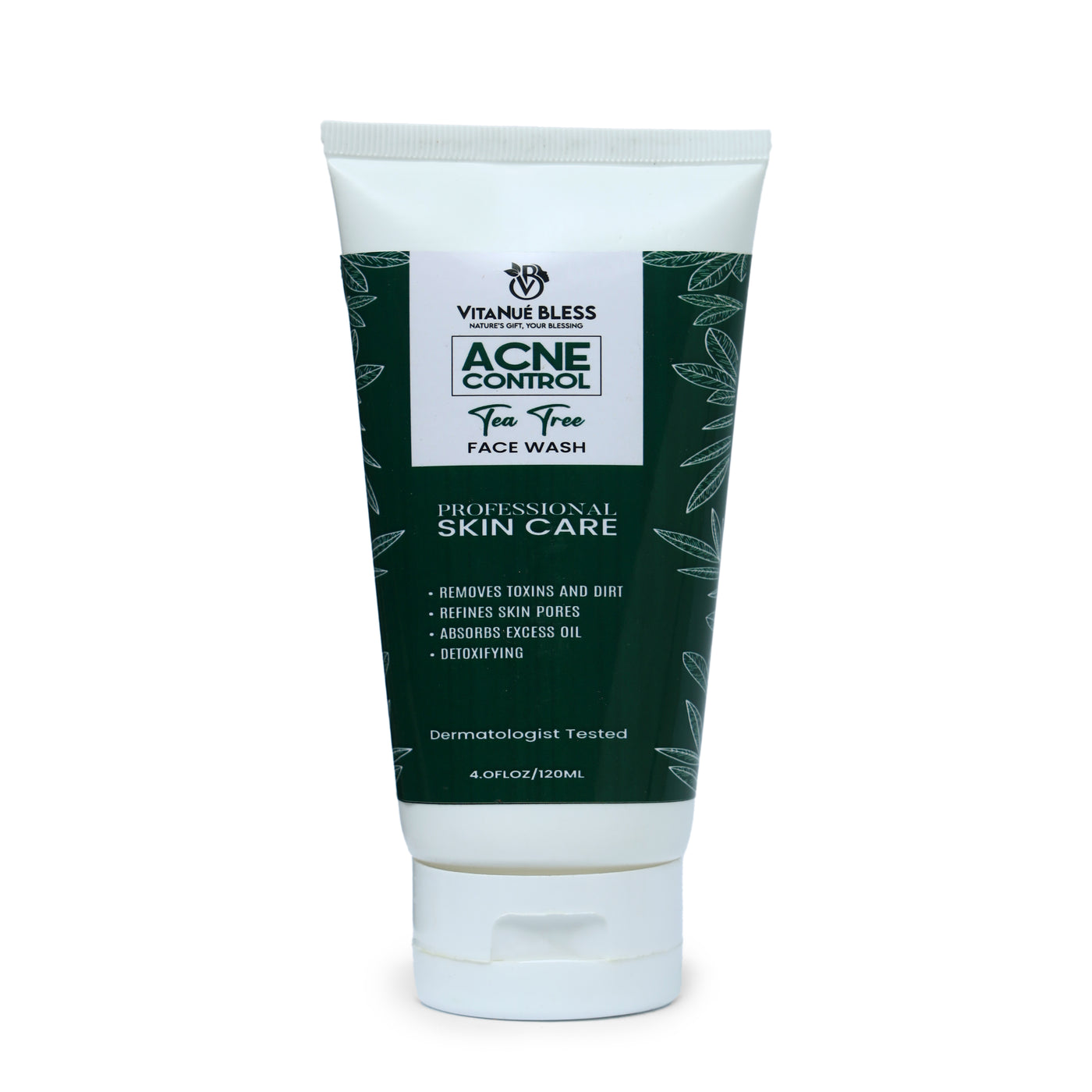 VitaNue Bless Tea Tree Acne Clearing Face Wash